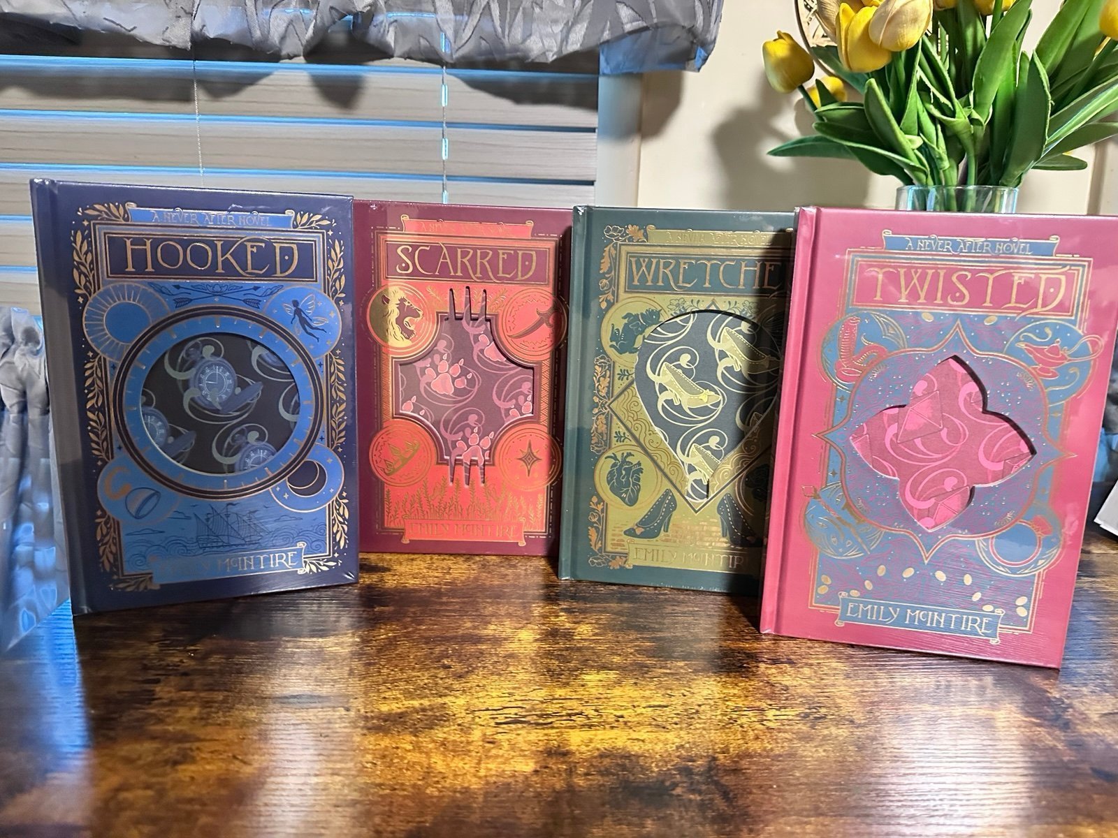 The Never After series by Emily McIntire
