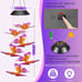 Grandma Gifts Christmas, Winzwon Butterfly Christmas Decor Solar Wind Chimes