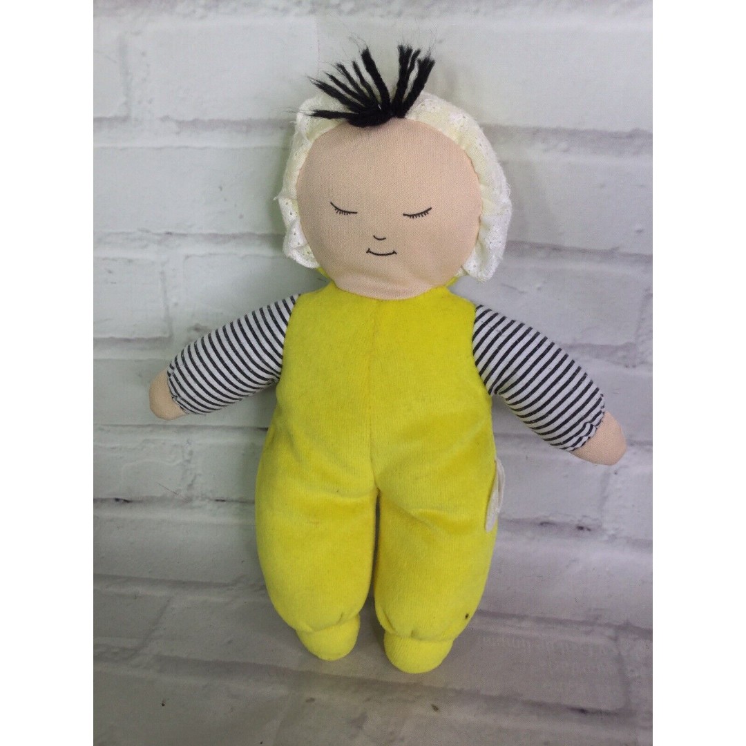 International Friends Fanny's Playhouse Plush Stuffed Baby Doll Asian Yellow