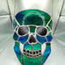 Skull Stained Glass Suncatcher