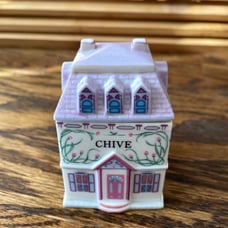 Lenox Spice Village Chive House Container