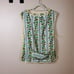 Vintge Bundle of Two Printed Tie Aprons One Size