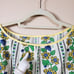 Vintge Bundle of Two Printed Tie Aprons One Size