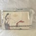 COACH Disney X Corner Zip Wristlet With Cruella Motif Chalk CC334 Leather NEW
