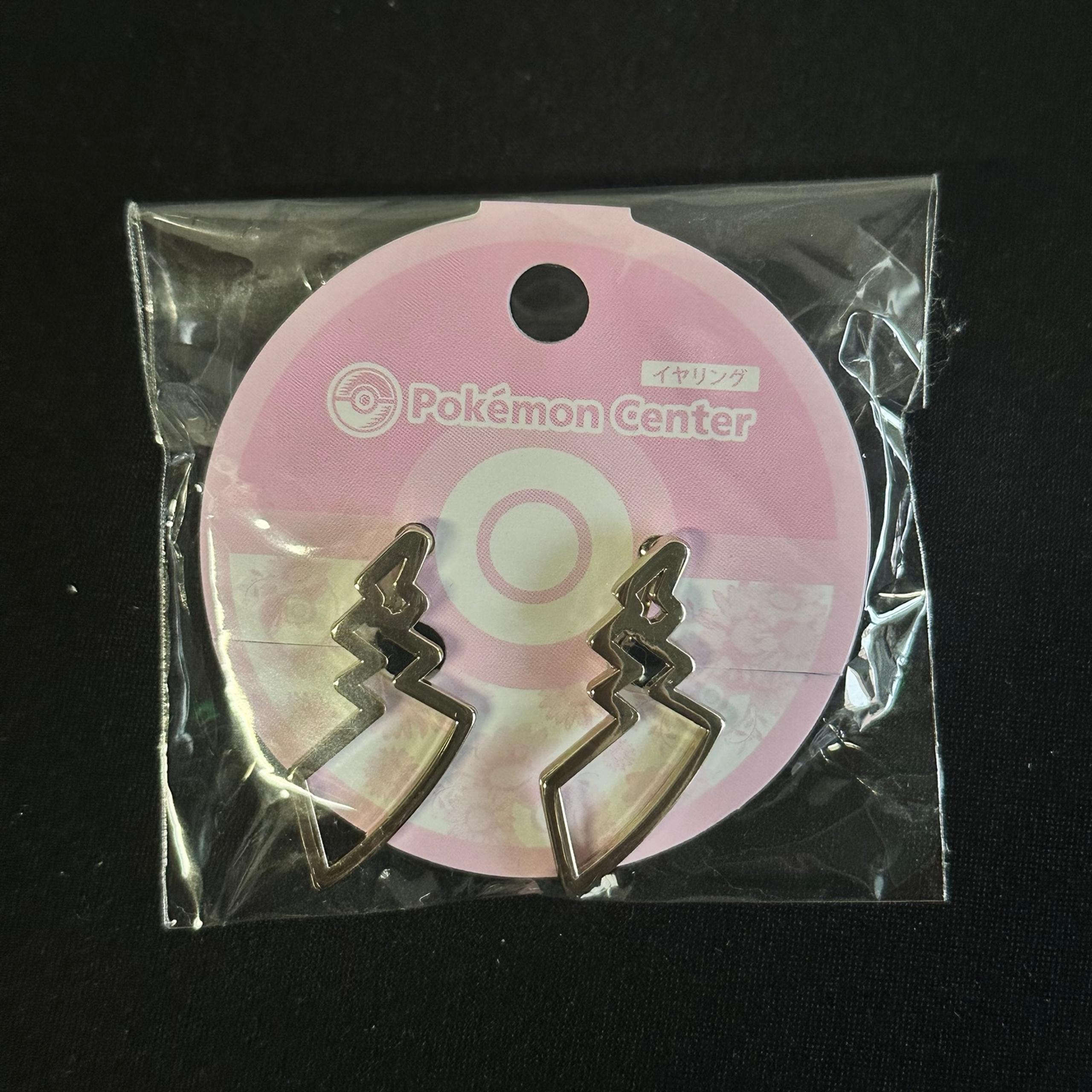 Pokemon Center 2018 Pokemon accessory Series Clips Earrings