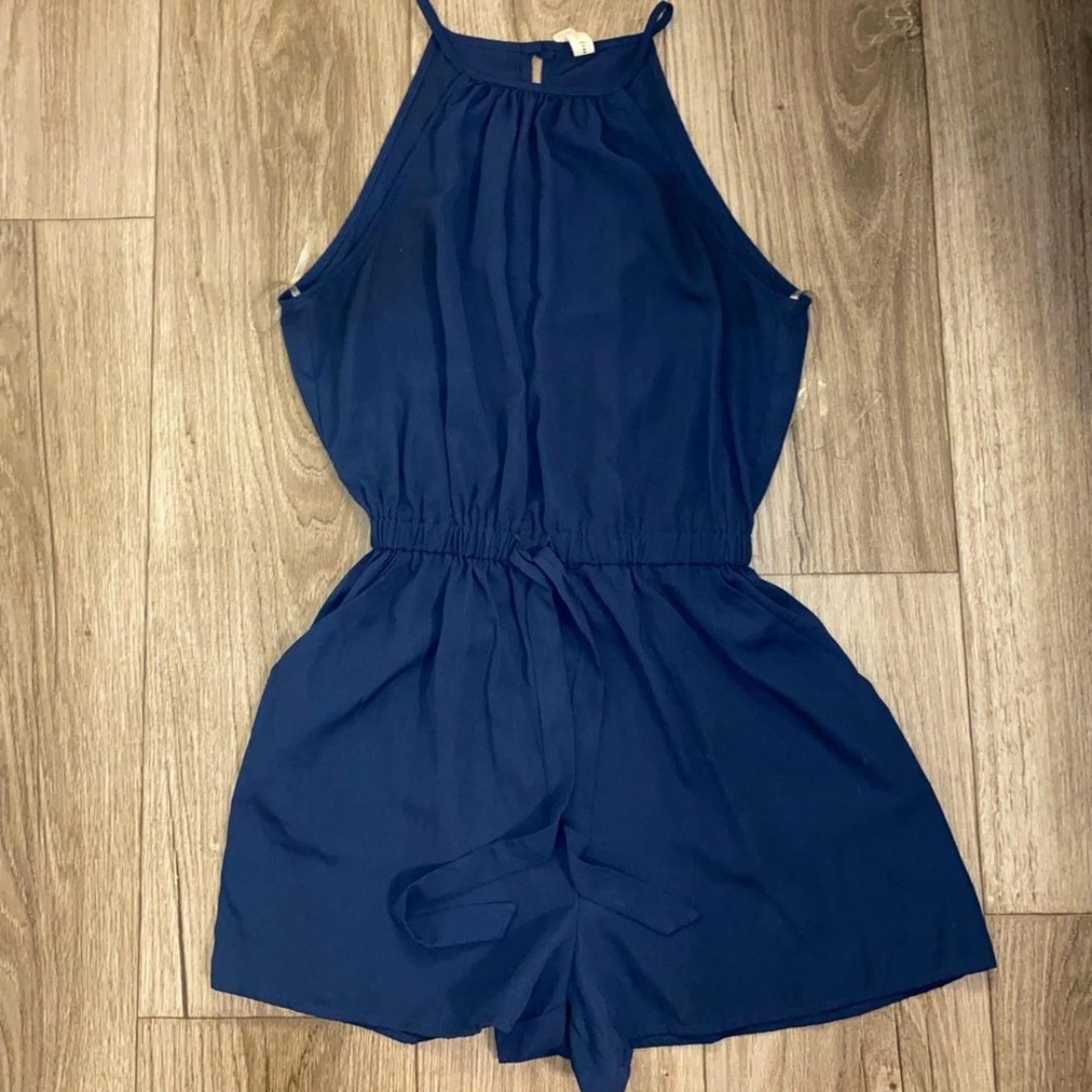 Bebop Medium Navy Romper