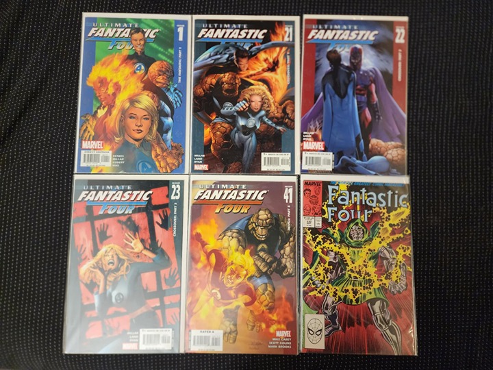 Comic book lot of 6! Fantastic Four. Marvel. Keys. First Apperance.