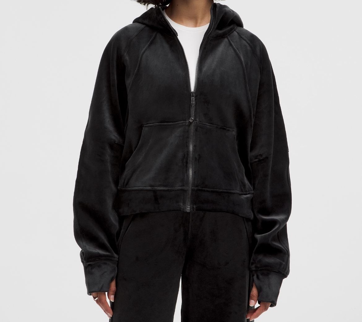 Lulu Lemon Scuba Velour Full Zip