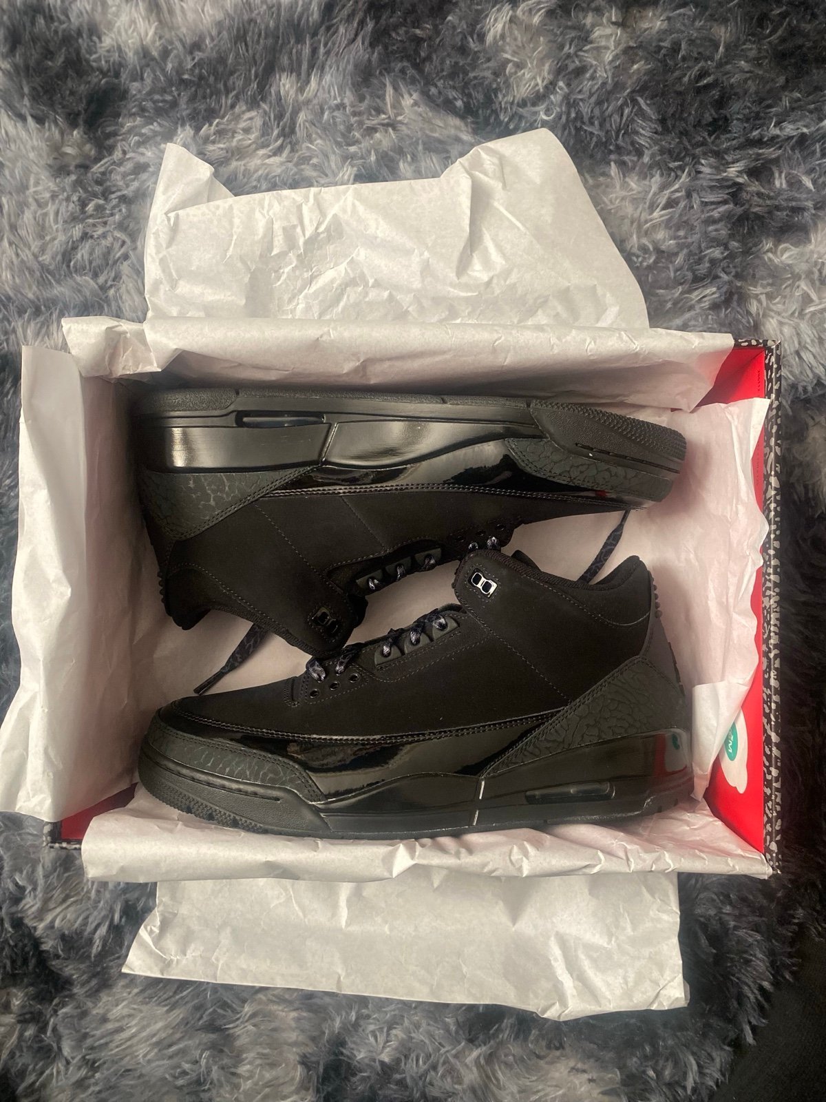 Brand New Black Cat Jordan 3’s