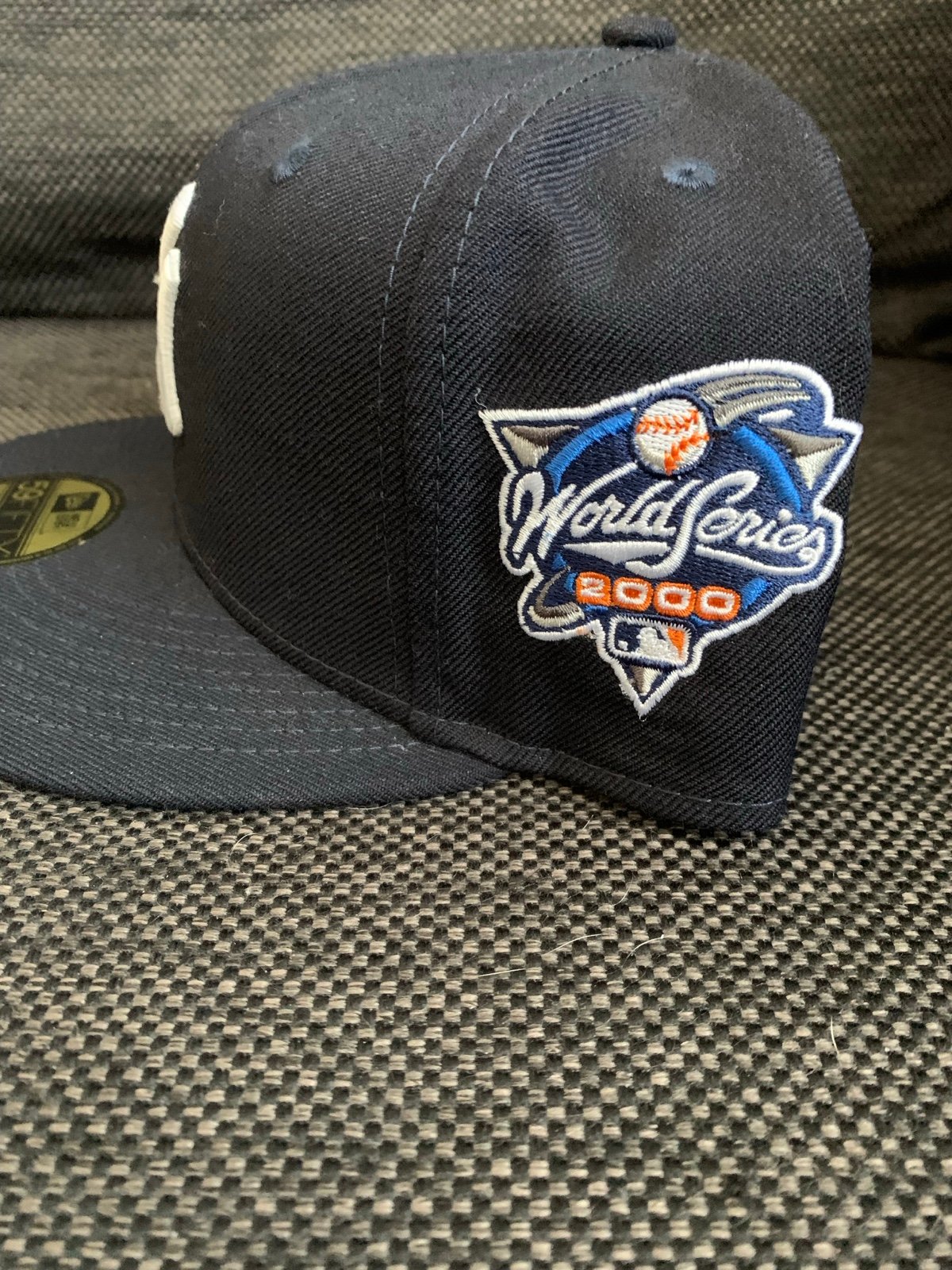 New York Yankees Hat World Series 2000 New Era Fitted size 7 3/4