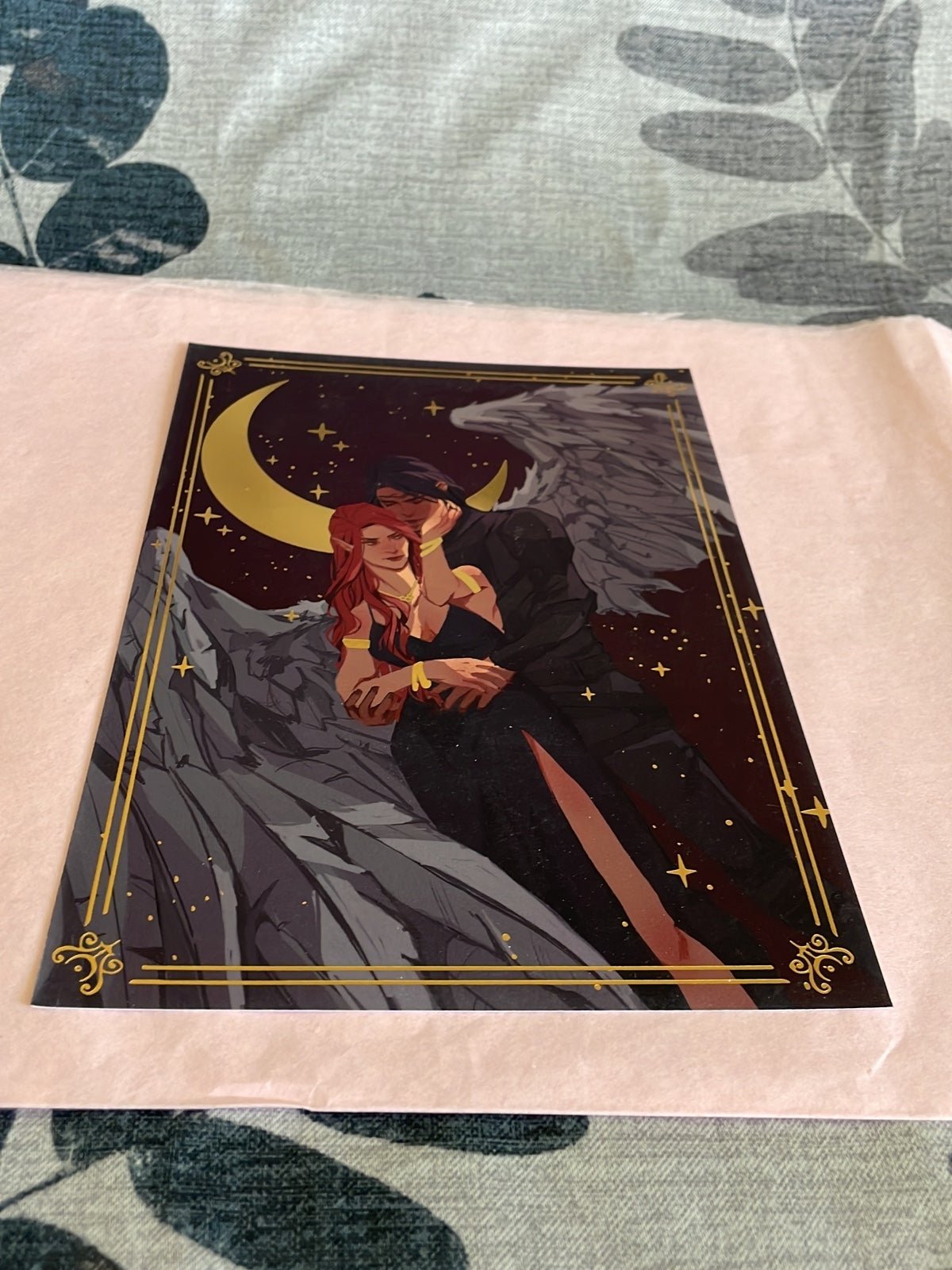 Crescent City - Elithien Foiled Print - Sarah J Maas