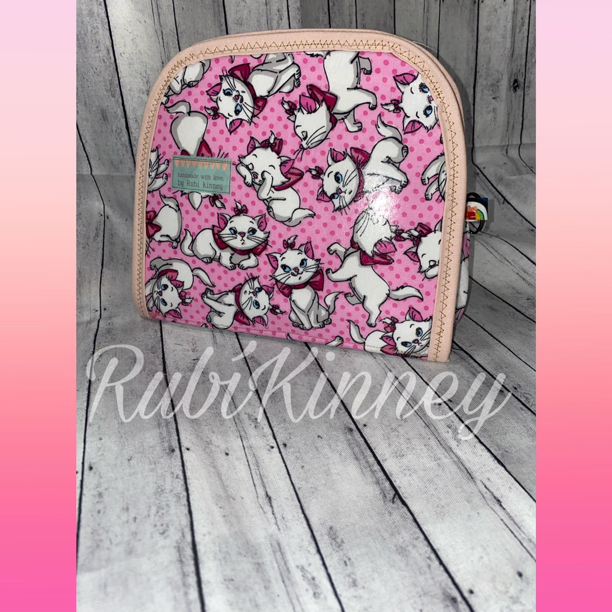 Disney marie makeup bag