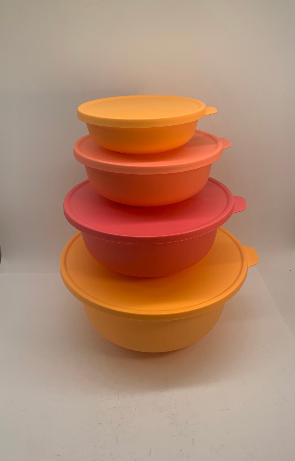 Tupperware ALOHA 4-PIECE BOWL SET