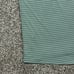 Lululemon Evolution Short Sleeve Polo Agile Stripe Tidewater Teal White Opal 2XL