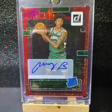 2022 Panini Donruss Choice Rated Rookie Auto Red /99 Marjon Beauchamp