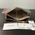 Brahmin CARNIVAL OMBRE MELBOURNE Leather DAISY WRISTLET Clutch Cosmetic Bag NWT