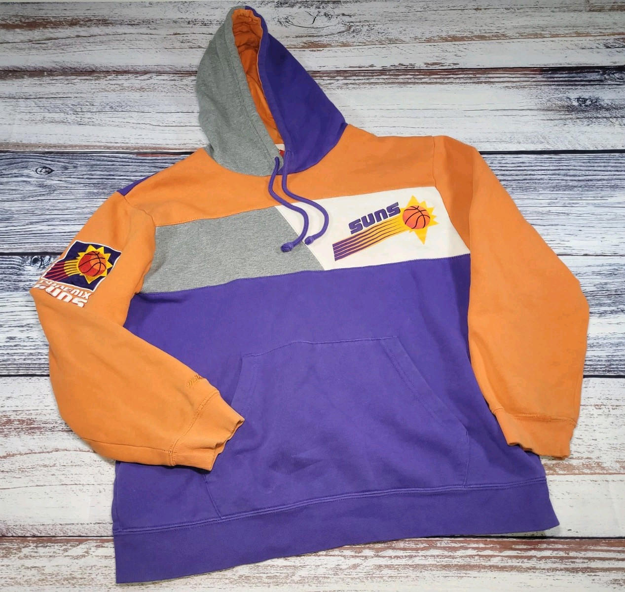 Mitchell & Ness Phoenix Suns Fleece Hoodie Men's Large Pullover