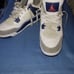 Nike air Jordan 4 Retro Deep Royal Blue Youth Size 6