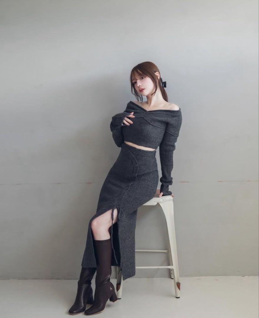 ANDMARY】Nicola knit set up