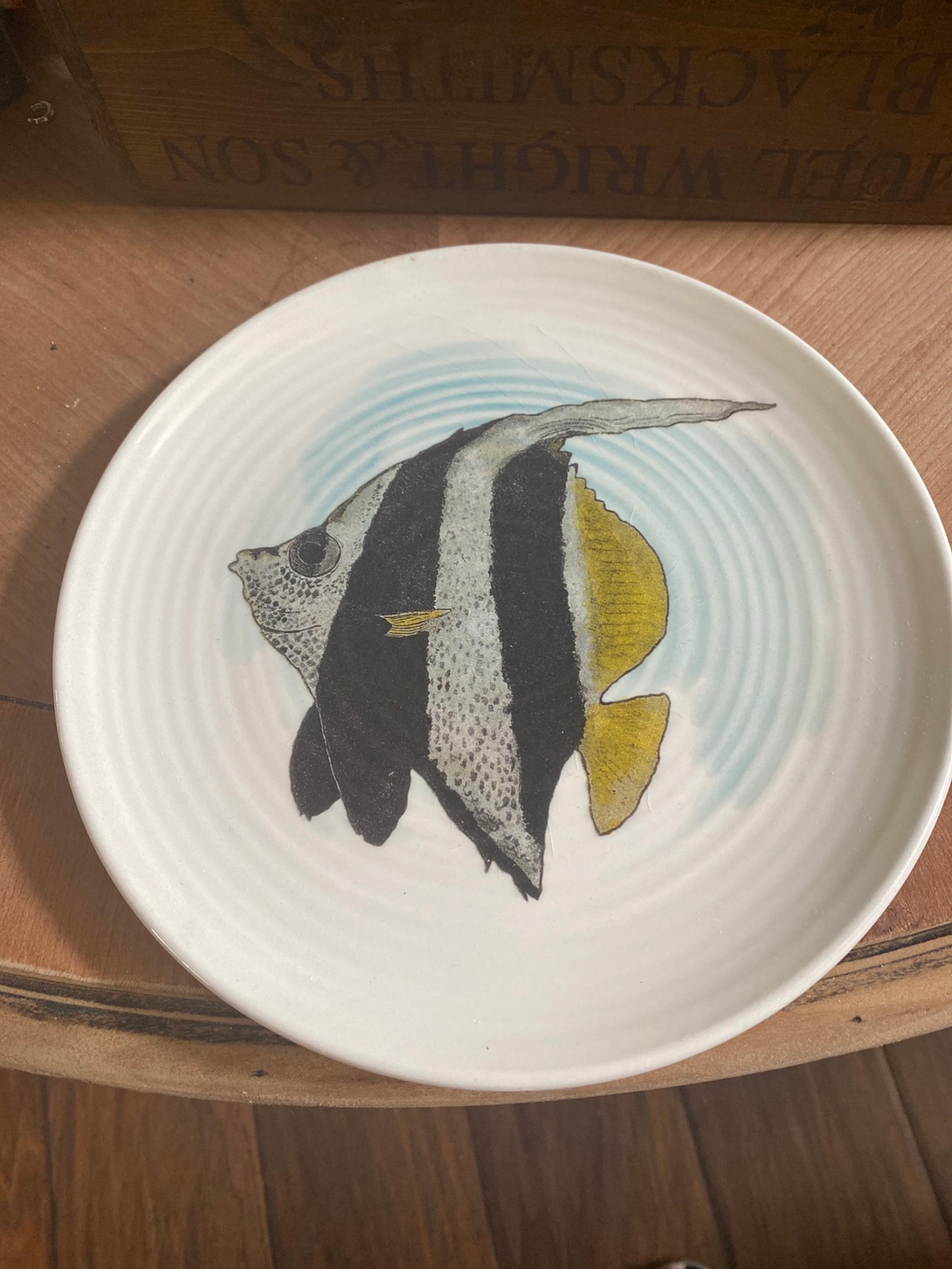 World Market fish Plate