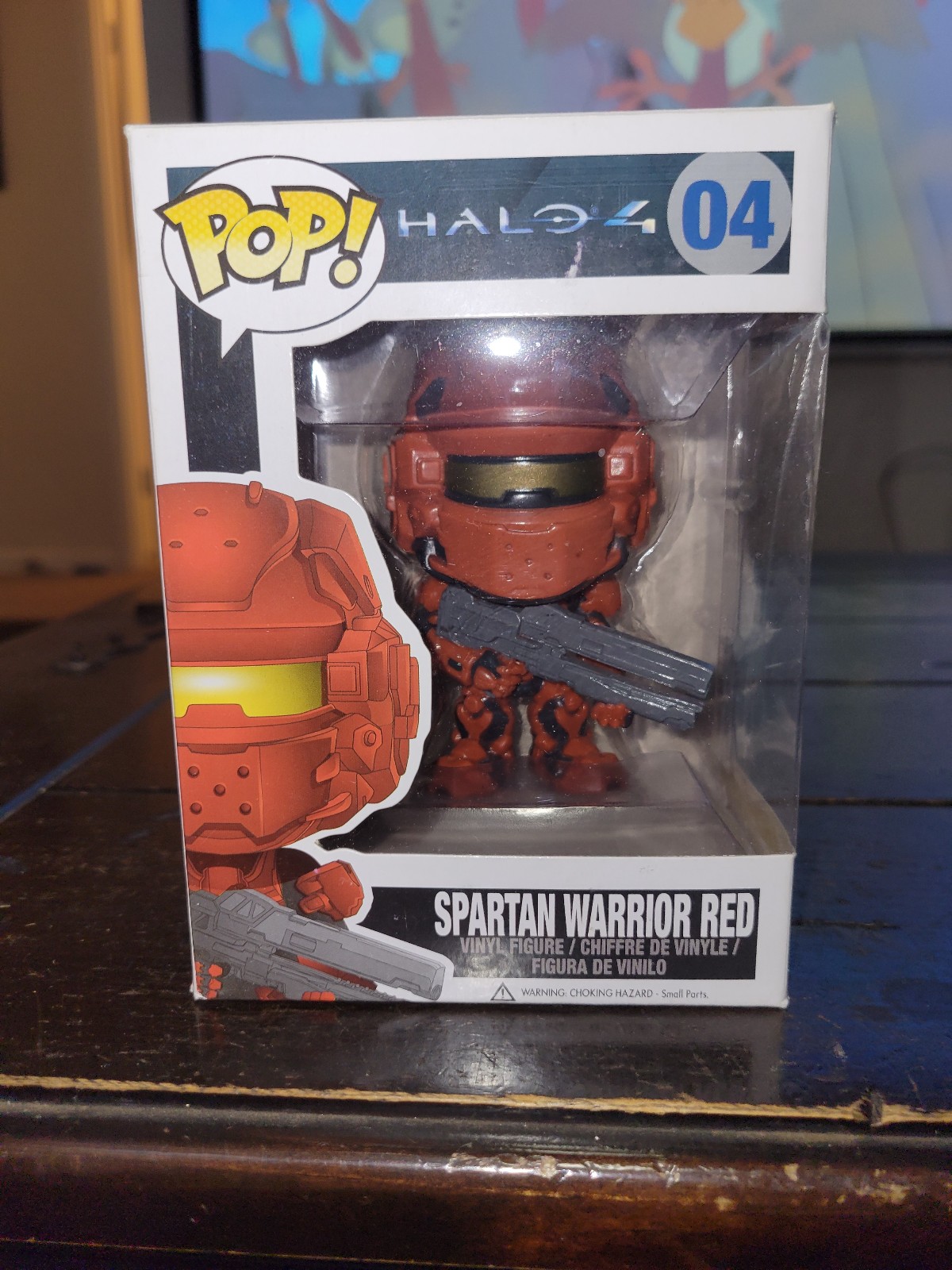 Halo Red Spartan Warrior Funko