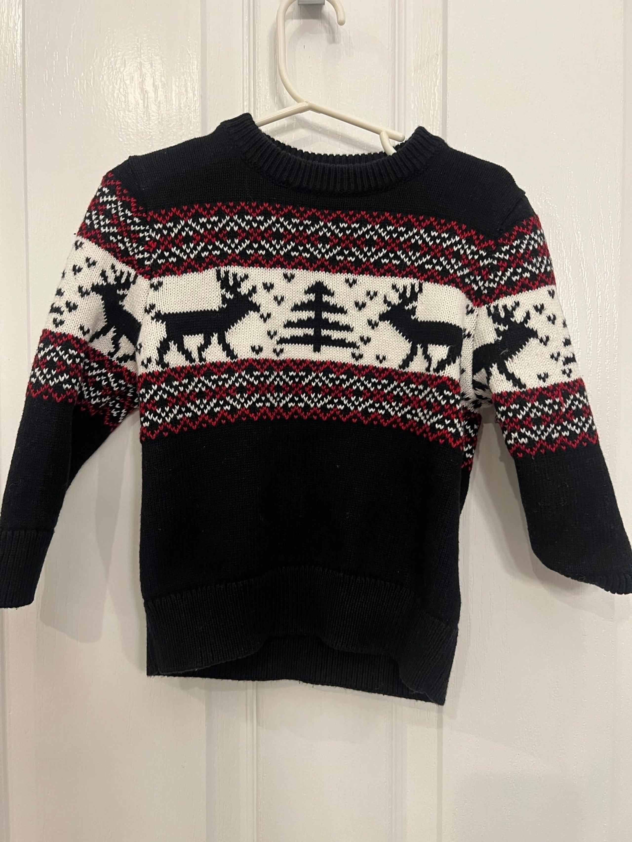 Toddler Fair Isle Christmas Sweater