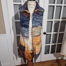 Pilcro Anthropologie Womens Colorful Sleeveless Cardigan Sweater XS