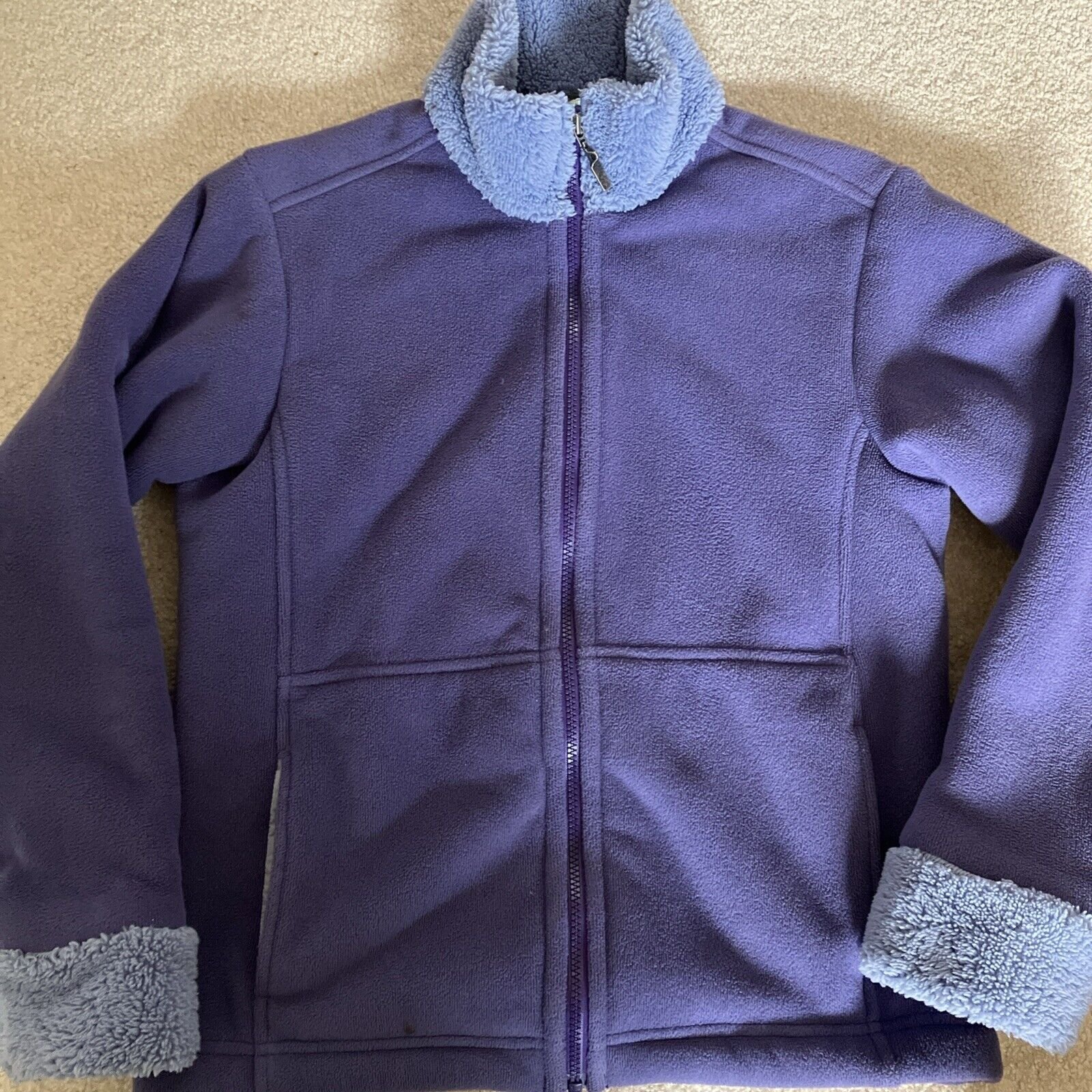 Vintage Patagonia Synchilla Fleece Jacket Women's Medium Full Zip Polartec