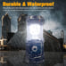 4pcs Collapsible Portable LED Camping Lantern Lightweight Waterproof Solar light