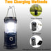 4pcs Collapsible Portable LED Camping Lantern Lightweight Waterproof Solar light