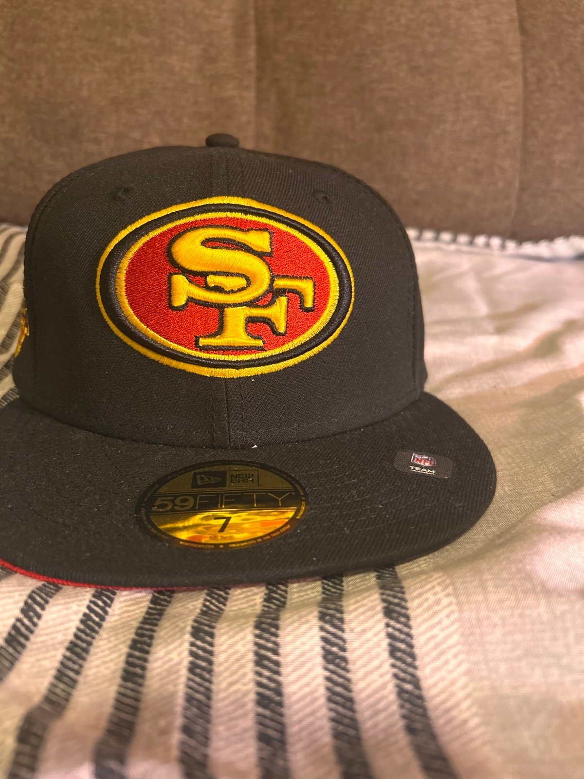 San Francisco 49ers New Era 1991 Pro Bowl Cobra Kai 59FIFTY Fitted Hat - Black
