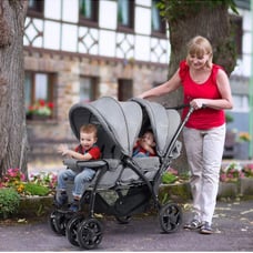 Baby joy double stroller