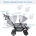 Baby joy double stroller