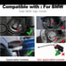 Real Carbon Fiber Fuel Tank Cap Trim Cover For BMW