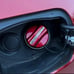 Real Carbon Fiber Fuel Tank Cap Trim Cover For BMW