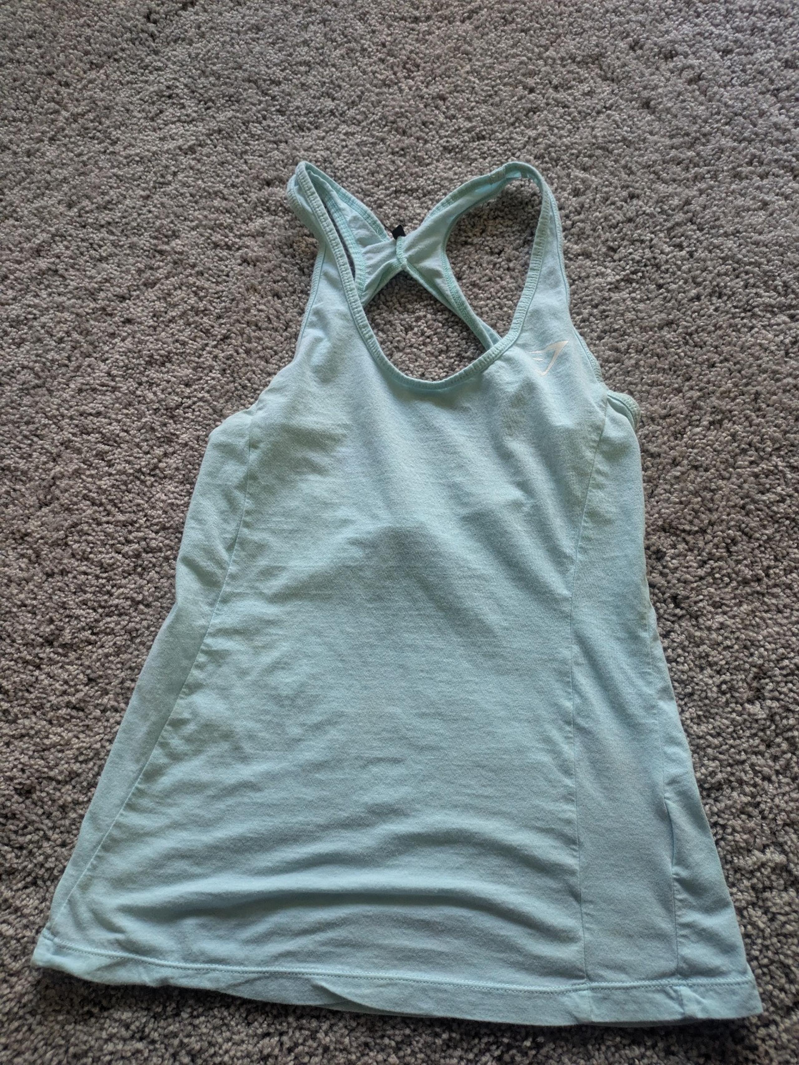 Womens Gymshark tank top size small.