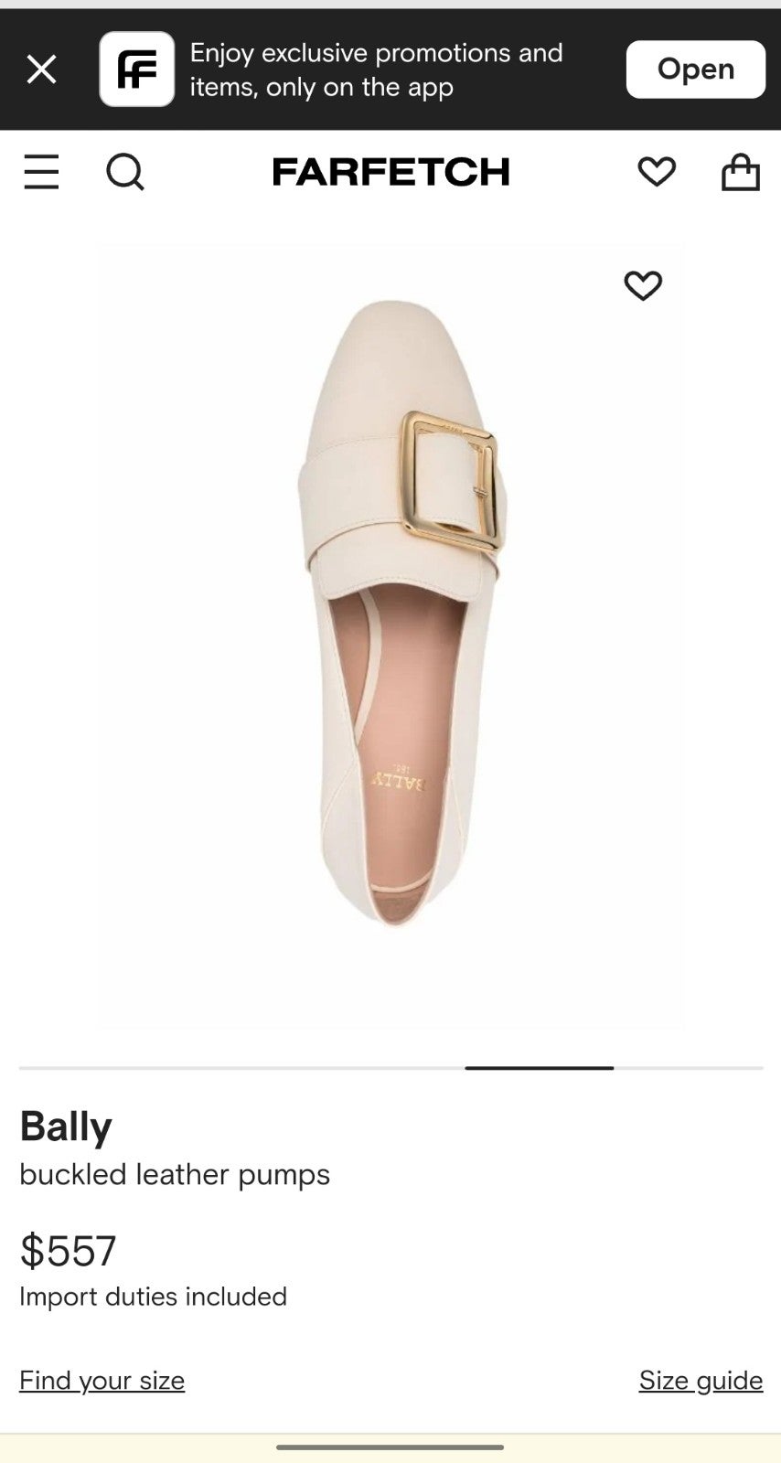 Bally buckled leather pumps