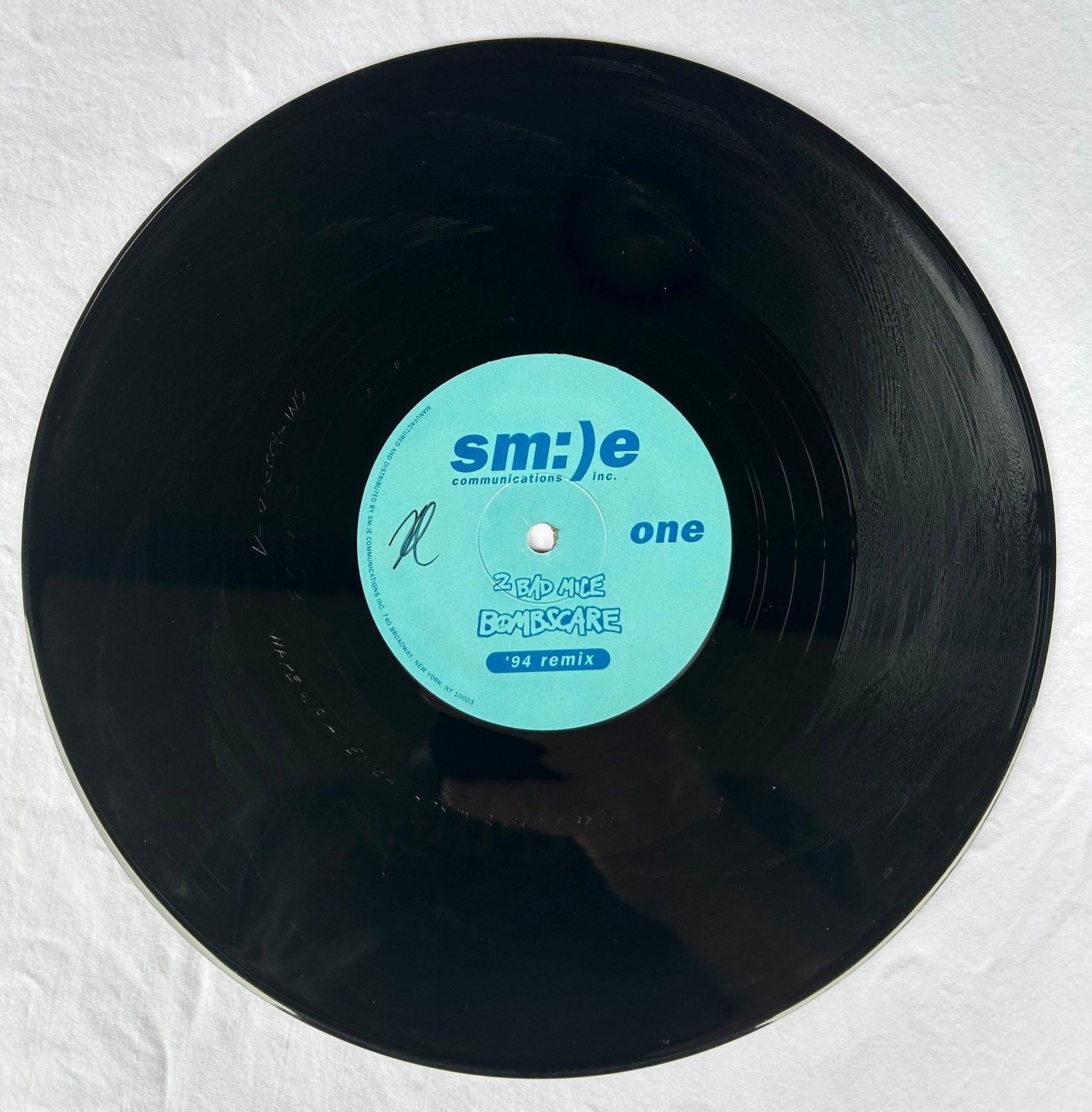 2 Bad Mice Bombscare 10” Vinyl 1994/ Smile Communications / VG