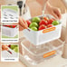 Fruit Storage Containers for Fridge with Removable Colanders 5-Pack