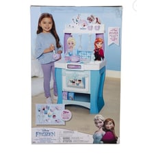 Disney Play Kitchen Frozen Elsa & Anna Pretend 20 Cooking Accessories 3 ft Tall