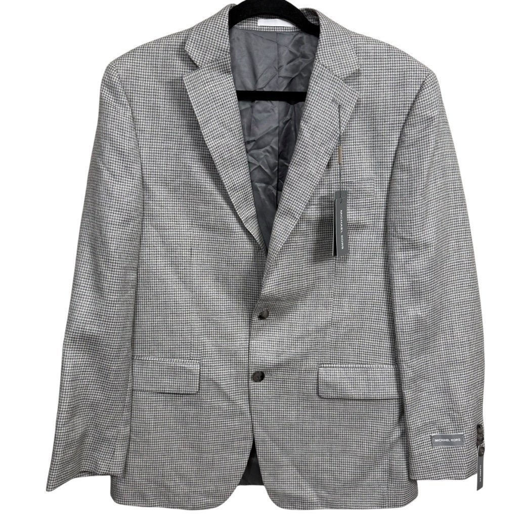 Men's Michael Kors Blazer Jacket Size 38R Gray