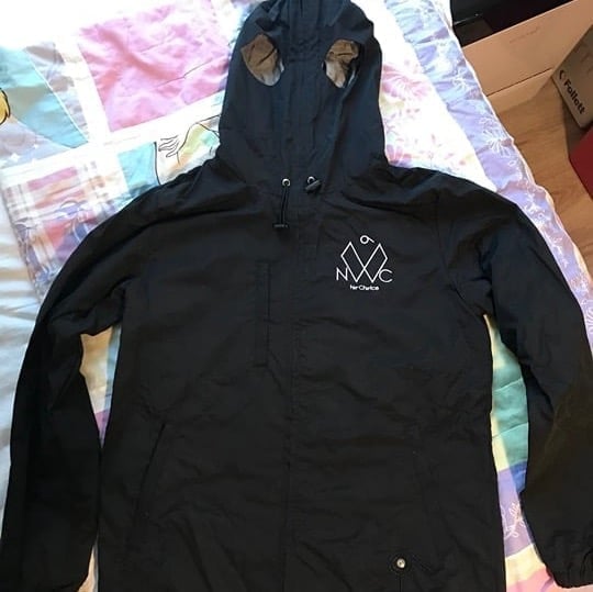 Silver lined EMF protector Windbreaker - Womens M