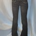 !! ON HOLD !!! RARE y2k affliction black low rise Jeans 33 inch inseam!!