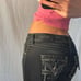 !! ON HOLD !!! RARE y2k affliction black low rise Jeans 33 inch inseam!!