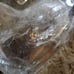 High quality Clear quartz Heart shaped bowl with rainbows & free gift