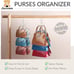Purse Hanger Organizer for Closet, 2 Pack Hanging Bag
