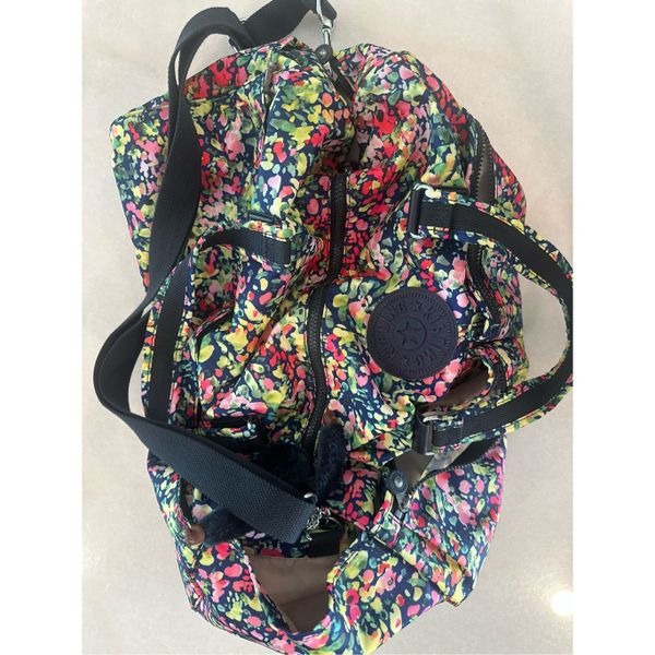 Kipling Itska Duffel Tote Bag Removable Crossbody Strap