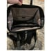 Tutilo New York Womens Backpack Laptop Nylon Black Zippered Pockets Drink Holder