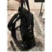 Tutilo New York Womens Backpack Laptop Nylon Black Zippered Pockets Drink Holder