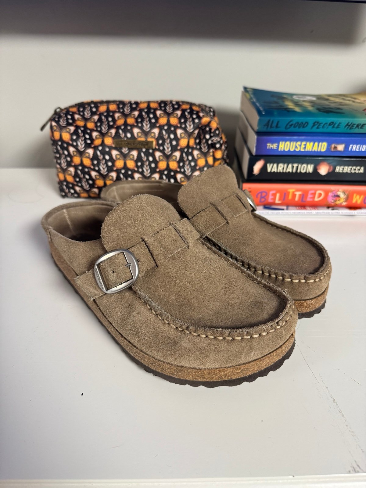 Birkenstock Buckley Suede size 38